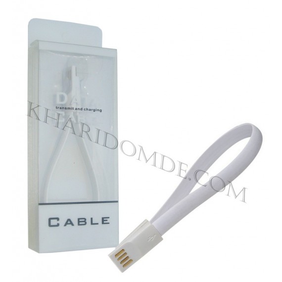 کابل Micro USB پاوربانکی سفید