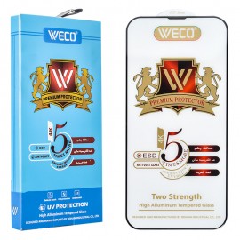 بسته 10 عددی گلس ویکو (WECO) مناسب برای گوشی iPhone 13/13Pro