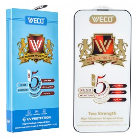 بسته 10 عددی گلس ویکو (WECO) مناسب برای گوشی iPhone 14ProMax