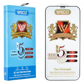 بسته 10 عددی گلس ویکو (WECO) مناسب برای گوشی iPhone 12/12 6.1/12 Pro