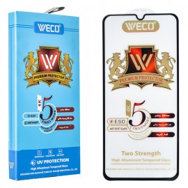 بسته 10 عددی گلس ویکو (WECO) مناسب برای گوشی Xiaomi Poco C3/Redmi 9A/9C/9i/9AT