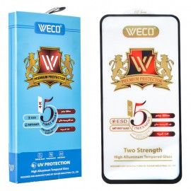 بسته 10 عددی گلس ویکو (WECO) مناسب برای گوشی Xiaomi Redmi Note 9S/Note 9Pro/Note 9ProMax
