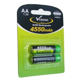 باتری قلمی شارژی Venous مدل PVBSH8 4550mAh