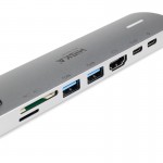 هاب 8 پورت و رابط تایپ سی هیسکا (HISKA) مدل HR-51
