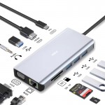 هاب 11 پورت و رابط تایپ سی هیسکا (HISKA) مدل HR-55