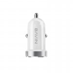 شارژر فندکی دو پورت + کابل آیفون باوین (BAVIN) مدل PC862