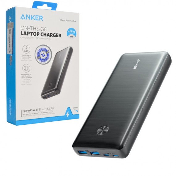 پاوربانک لپ تاپ انکر (ANKER) مدل A1291H11 ظرفیت 25600mAh