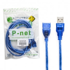 کابل افزایش طول USB A-F پی نت (P-net) طول 3 متر