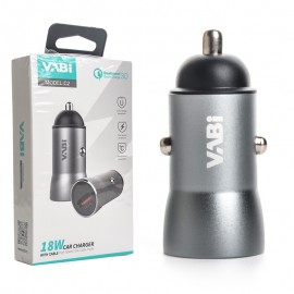 شارژر فندکی 18 وات + کابل تایپ سی وابی (VABi) مدل C2