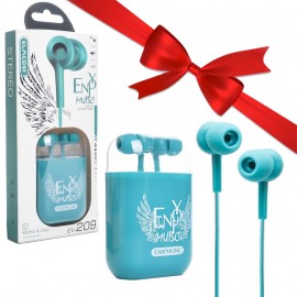 بسته 4+10 هندزفری سیمی الم کویی (ELMCOEI) مدل EV-209 (چهار عدد هدیه)