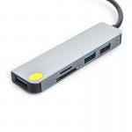 هاب 5 پورت و رابط تایپ سی + USB3.0 کی لینک (KLINK) مدل K-2303UT