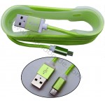 کابل Micro USB کنفی بدون پک فیش فلزی کد 531 سبز