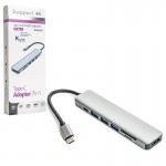 هاب 7 پورت و رابط تایپ سی کی لینک (KLINK) مدل YG-2120