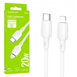 کابل تایپ سی به آیفون (Type-C to Lightning) بروفون (BOROFONE) طول 1 متر مدل BX93