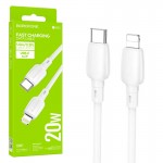 کابل تایپ سی به آیفون (Type-C to Lightning) بروفون (BOROFONE) طول 1 متر مدل BX93