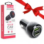 بسته 10 عددی شارژر فندکی + کابل تایپ سی تسکو (TSCO) مدل TCG 38 + یک عدد رایگان