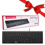 بسته 10 عددی کیبورد سیم دار تسکو (TSCO) مدل TK 8038 + یک عدد رایگان