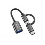 کابل تبدیل تایپ سی و اندروید به USB (OTG) یسیدو (Yesido) مدل GS02