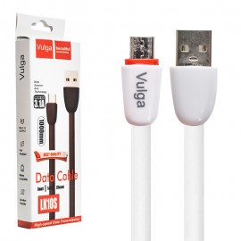 کابل اندروید (MicroUSB) ولگا (Vulga) طول 1 متر مدل LK10S