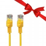بسته 10 عددی کابل شبکه Cat5 پچ کورد مچر (MACHER) طول 2 متر مدل MR-107 + یک عدد رایگان