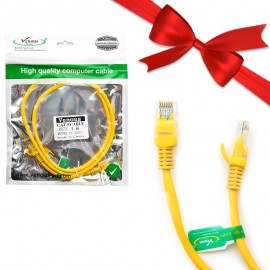 بسته 1+10 کابل شبکه CAT5 ونوس (Venous) طول 1 متر مدل PV-K931 (یک عدد هدیه)