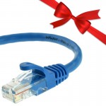 بسته 10 عددی کابل شبکه CAT6E پچ کرد درجه یک طول 1 متر رویال (Royal) + یک عدد رایگان