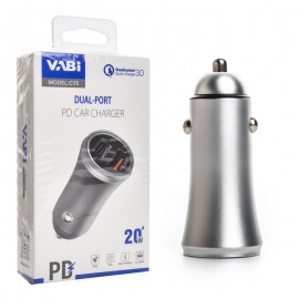 شارژر فندکی 20 وات دو پورت وابی (VABi) مدل C15