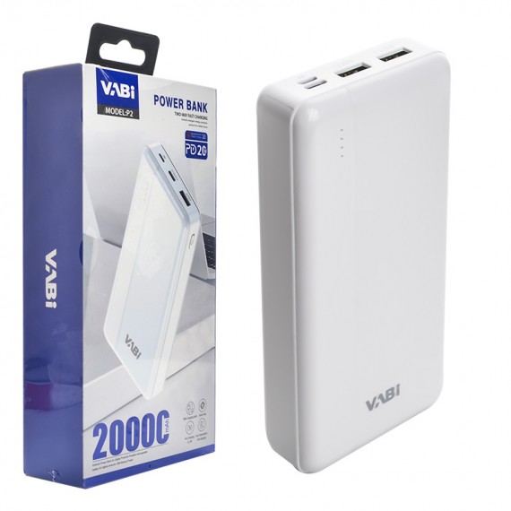 پاوربانک وابی (VABi) مدل P2 ظرفیت 20000mAh