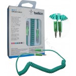 کابل 1 به 1 صدا فنری 1.8 متری Belkin سبز