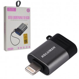 تبدیل OTG (USB To Lightning) کلومن (KOLUMAN) مدل K-OT15