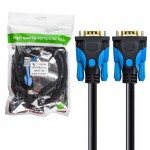 کابل سوکت طلایی VGA (3+6) بی ایکس وای (BXY) طول 1.5 متر
