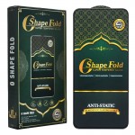 گلس گوشی سامسونگ ESD آنتی استاتیک شیپ فلد (O-Shape Fold) مدل Samsung A05