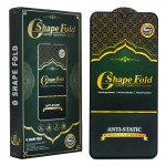 گلس گوشی سامسونگ ESD آنتی استاتیک شیپ فلد (O-Shape Fold) مدل Samsung A25