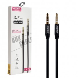 کابل 1 به 1 صدا (AUX) کلومن (KOLUMAN) طول 2 متر مدل KA-32