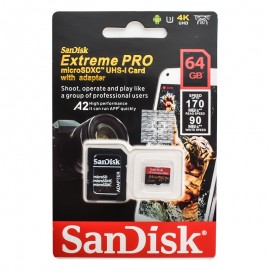 رم موبایل سن دیسک (SanDisk) مدل 64GB Extreme Pro 170MB/S خشاب دار