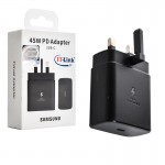 کلگی شارژر سه شاخه اروپایی سامسونگ (Samsung) 45W مدل EP-TA845 گارانتی آی تی لینک