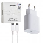 شارژر تک پورت سامسونگ (Samsung) 25W+کابل (Type-C to Type-C) مدل EP-TA800 گارانتی آی تی لینک