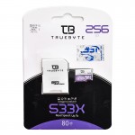 رم موبایل تروبایت (TRUE BYTE) مدل 256GB Micro SD 533X U3 + خشاب