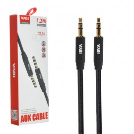 کابل 1 به 1 صدا (AUX) وابی (VABi) طول 1.2 متر مدل X6
