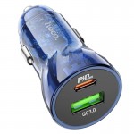 شارژر فندکی 2 پورت هوکو (hoco) مدل Z47A