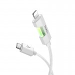 کابل تایپ سی به آیفون (Type-C To Lightning) هوکو (hoco) طول 1.2 متر مدل U123