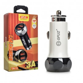 شارژر فندکی 15 وات دو پورت جی فوز (GFUZ) مدل CR-72