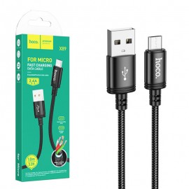 کابل اندروید (MicroUSB) هوکو (hoco) طول 1 متر مدل X89