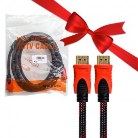 بسته 1+10 کابل HDMI کی لینک (KLINK) طول 3 متر مدل K-8109 (یک عدد هدیه)