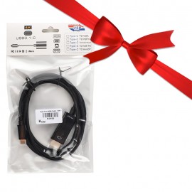 بسته 10 عددی کابل Type-C To HDMI کی لینک (KLINK) طول 1.8 متر مدل K-8106 + یک عدد رایگان