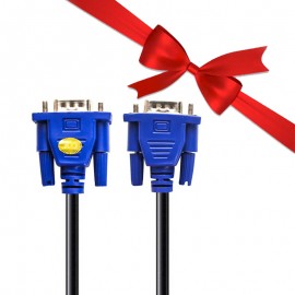 بسته 6+30 کابل VGA (4+5) اورجینال سامسونگ (Samsung) طول 1.2 متر (شش عدد هدیه)