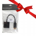 بسته 10 عددی کابل تبدیل DisplayPort To VGA کی لینک (KLINK) مدل K-8111 + یک عدد رایگان