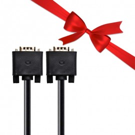 بسته 2+10 کابل (5+4) VGA کی لینک (KLINK) طول 1.5 متر (دو عدد هدیه)