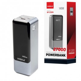پاوربانک هیسکا (HISKA) مدل HP-225PD ظرفیت 27000mAh
