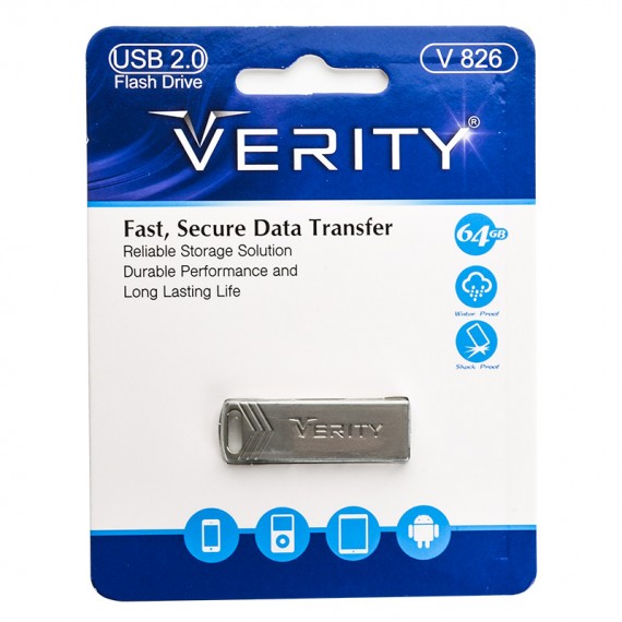 خرید عمده فلش وریتی (VERITY) مدل 64GB V826
